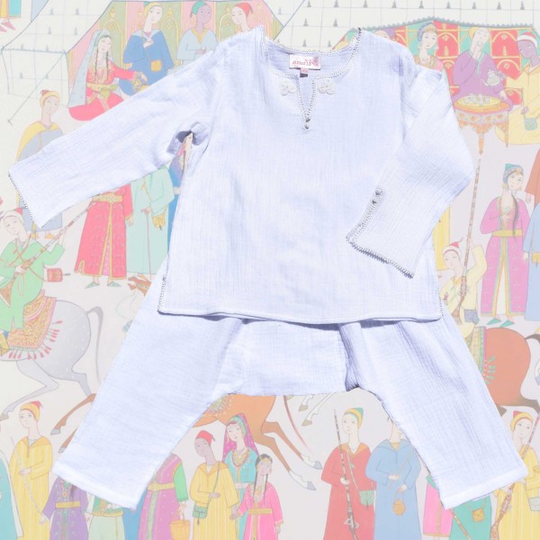 Makech white pyjama