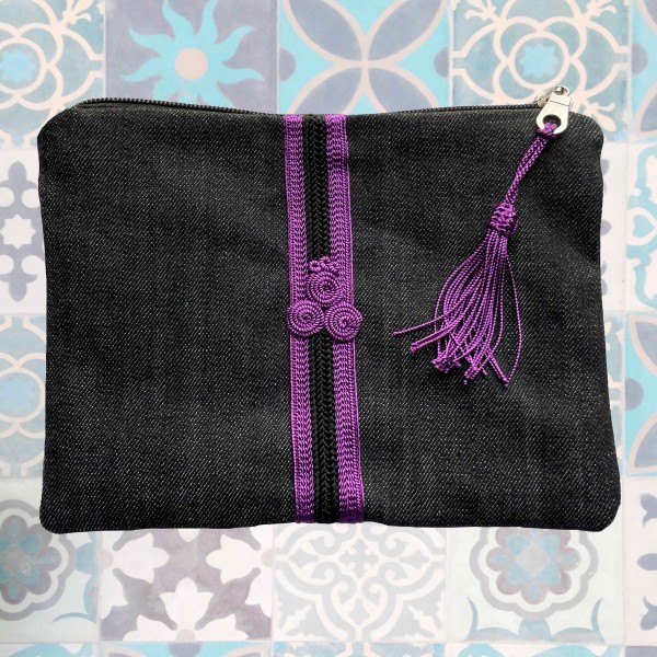 small purple pocket
