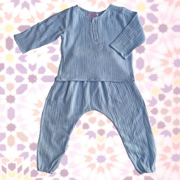 Pyjama Tantan Glacier/Blanc